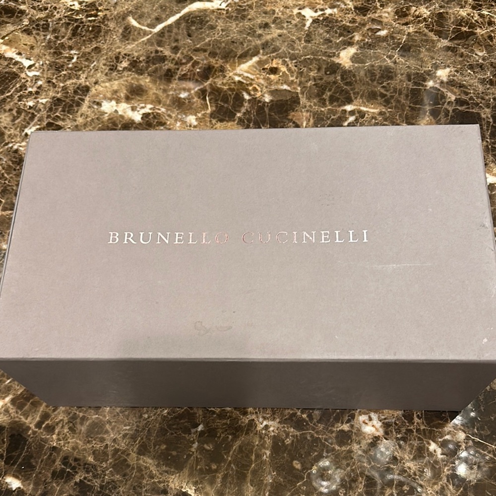 Brunello Cucinelli Elegant Gray Box
